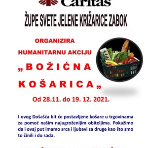 „Božićna košarica“ u Župi sv. Jelene Križarice